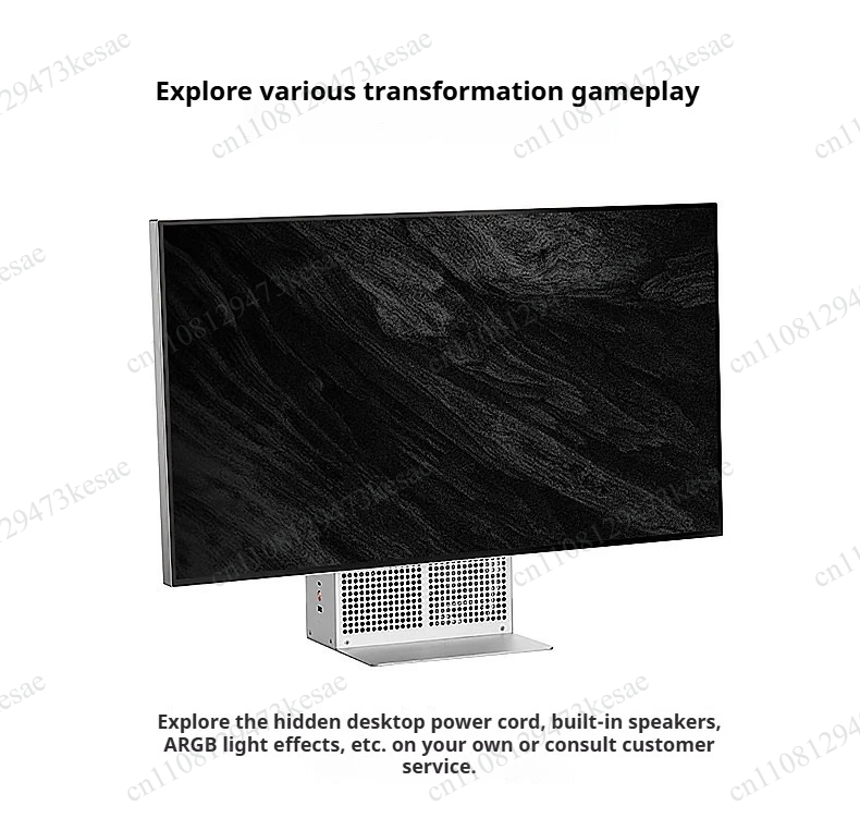 Tablet Lap Desk - ITX 알루미늄 합금 오픈 프레임 PC