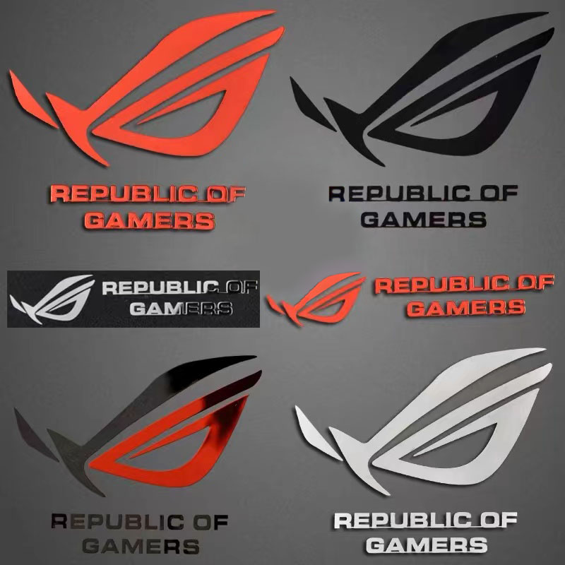 Tablet Accessories Case - ASUS ROG 플레이어 컨트리 메탈 스티커