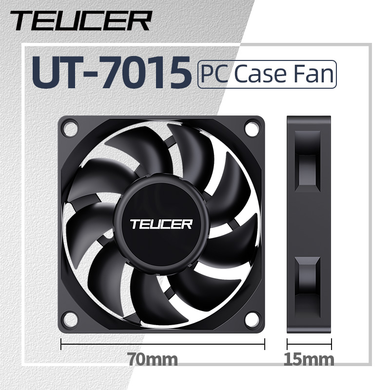 Tablet With All Accessories - Teucer UT-7015 7cm 섀시 냉각 팬