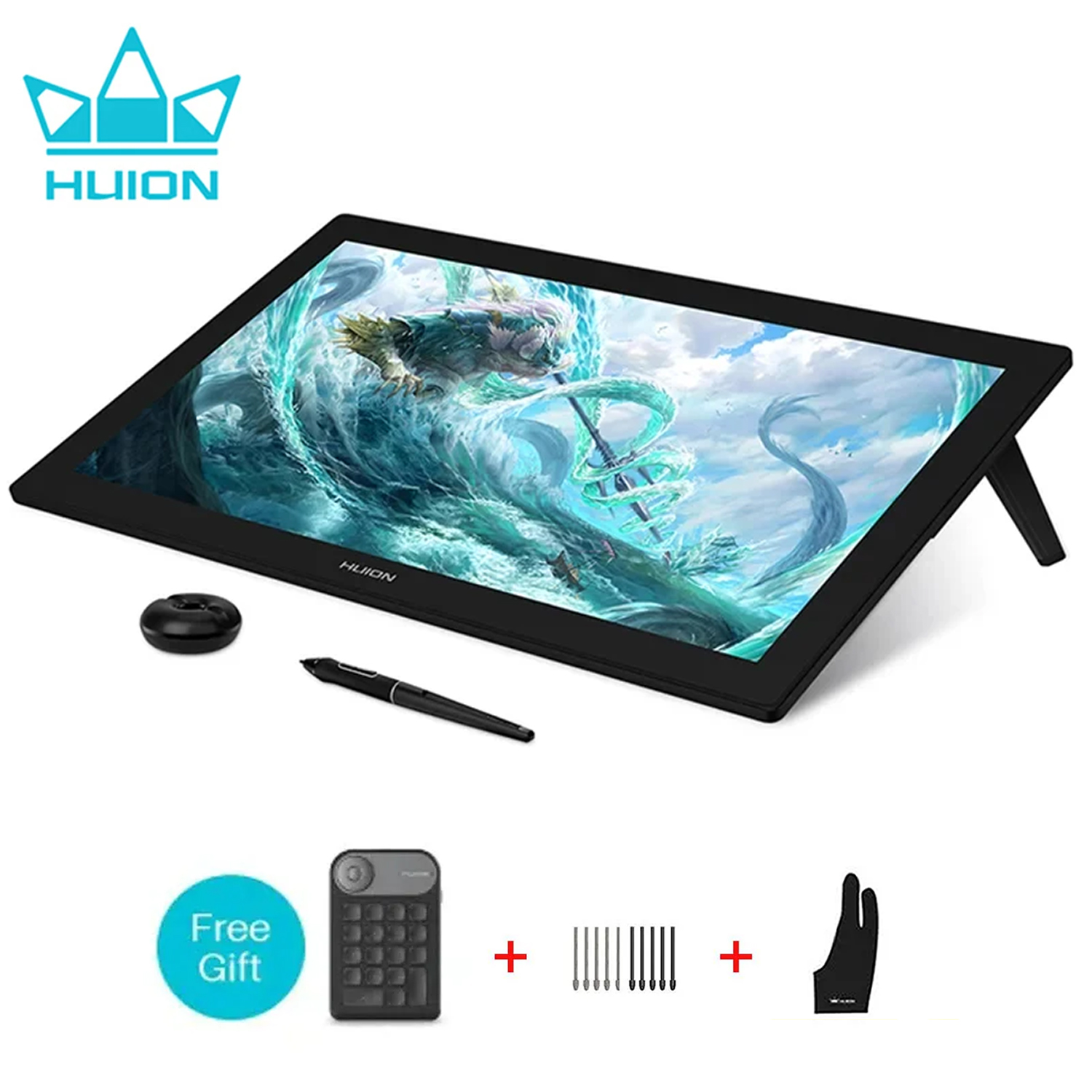 Huion Tablet Accessories - 23.8 인치 Huion Kamvas Pro 24