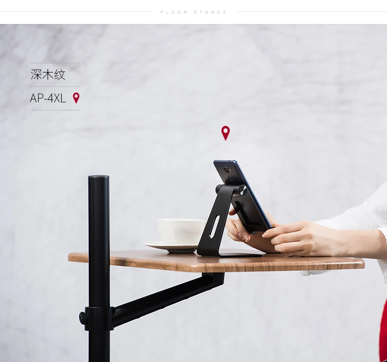 높이 조절 가능 7-20인치 알루미늄 이동식 노트북 스 - Tablet Lap Desk 리뷰 및 가격