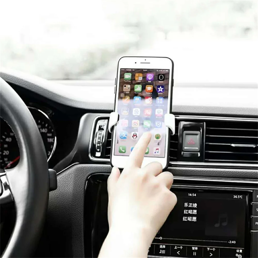유니버설 중력 자동 전화 홀더 자동차 공기 환기 클립  - Car Accessories Tablet Holder 리뷰 및 가격