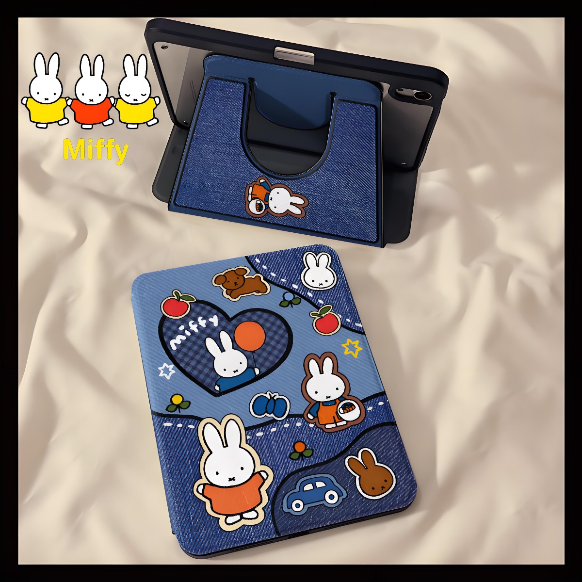 귀여운 미피 토끼 태블릿 케이스 풍선 미피 토끼 아이패 - Tablet Accessories Case 리뷰 및 가격