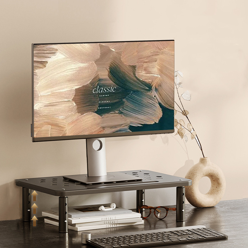 조절 가능한 컴퓨터 랙 텔레스코픽 데스크 모니터 홀더  - Tablet Lap Desk 리뷰 및 가격