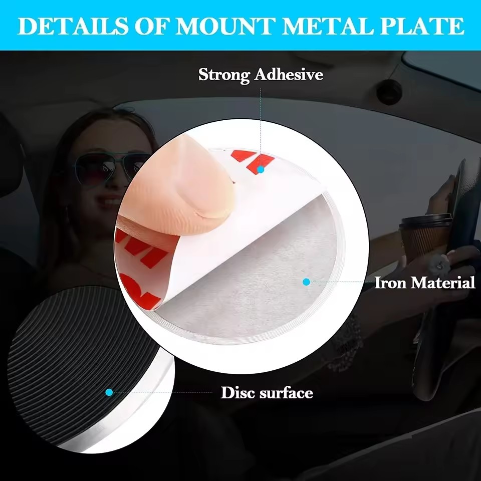 자석 차량용 휴대폰 거치대용 얇은 금속판 디스크, 자석 - Car Accessories Tablet Holder 리뷰 및 가격