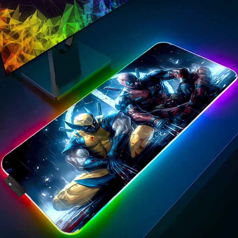 LED 마우스 패드 게임용 백라이트 락 엣지 애니메이션 - Tablet With All Accessories 리뷰 및 가격