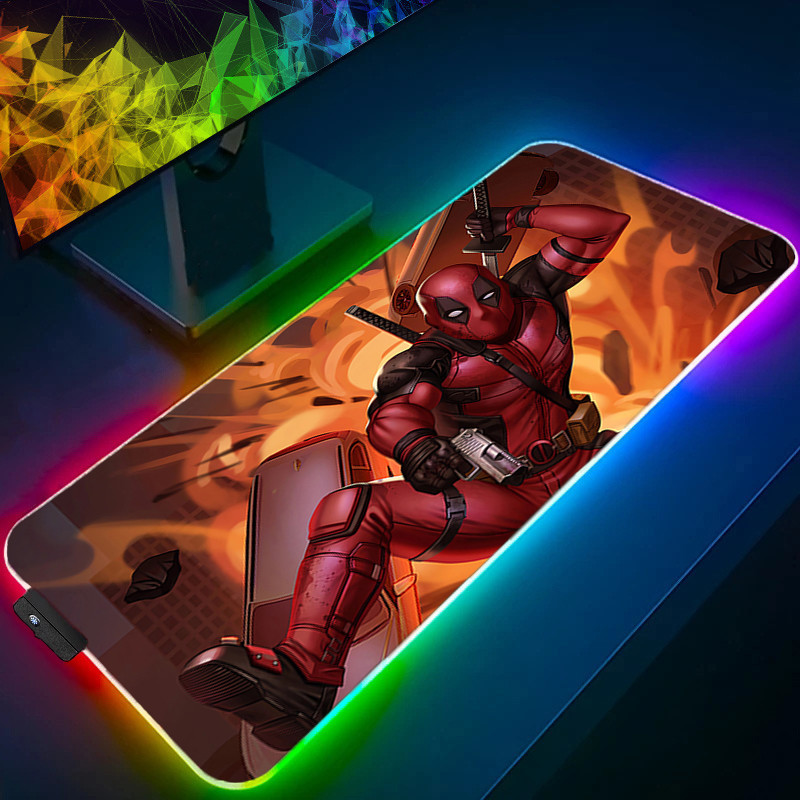 LED 마우스 패드 게임용 백라이트 락 엣지 애니메이션 - Tablet With All Accessories 리뷰 및 가격