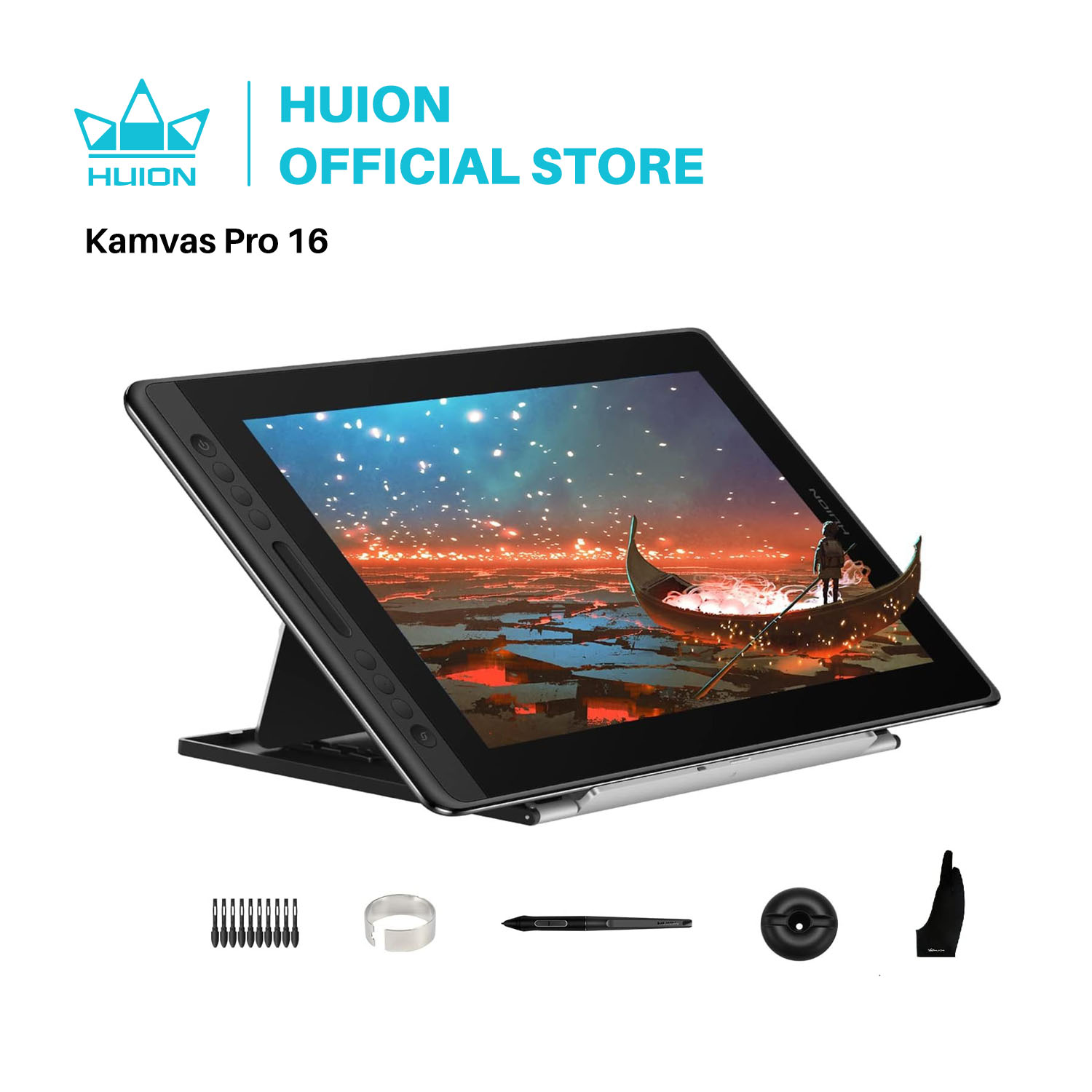 Huion Kamvas 프로 16 드로잉 펜, 120% - Huion Tablet Accessories 리뷰 및 가격