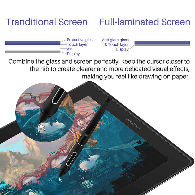 Huion Kamvas 프로 16 드로잉 펜, 120% - Huion Tablet Accessories 리뷰 및 가격