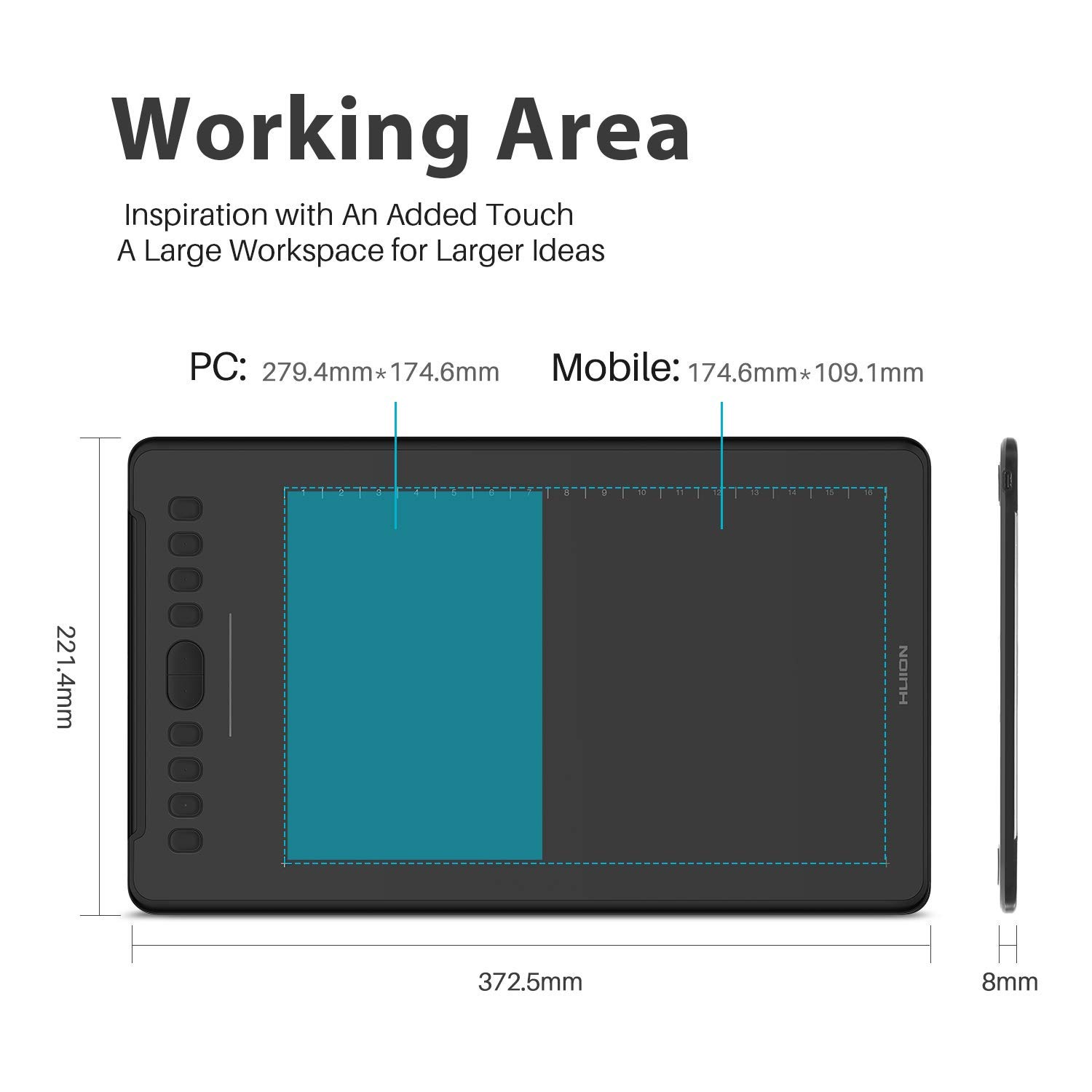 HUION 디지털 태블릿 그래픽 드로잉 태블릿, 배터리 - Huion Tablet Accessories 리뷰 및 가격
